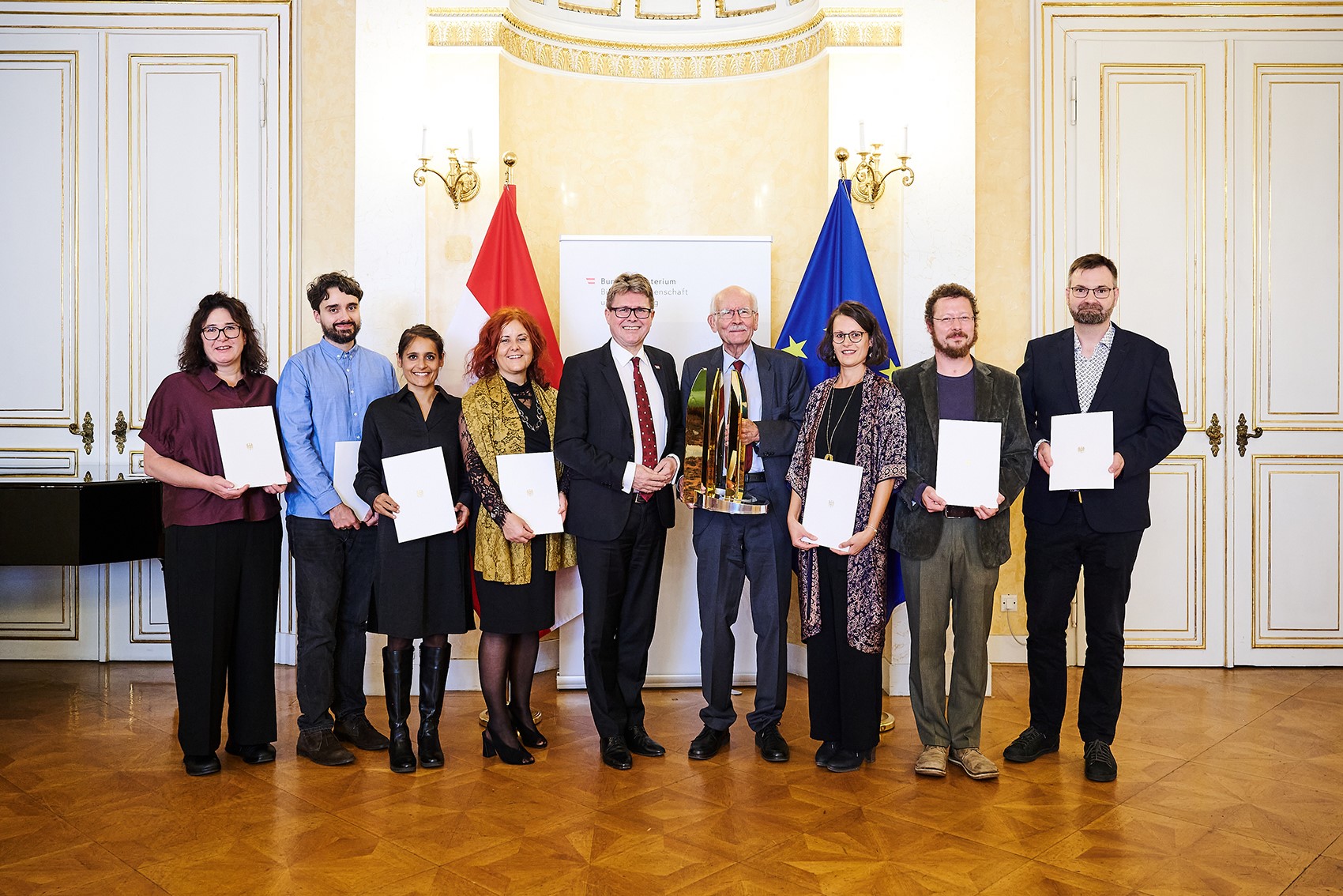 Verleihung Österreichischer Staatspreis für Geschichtswissenschaften